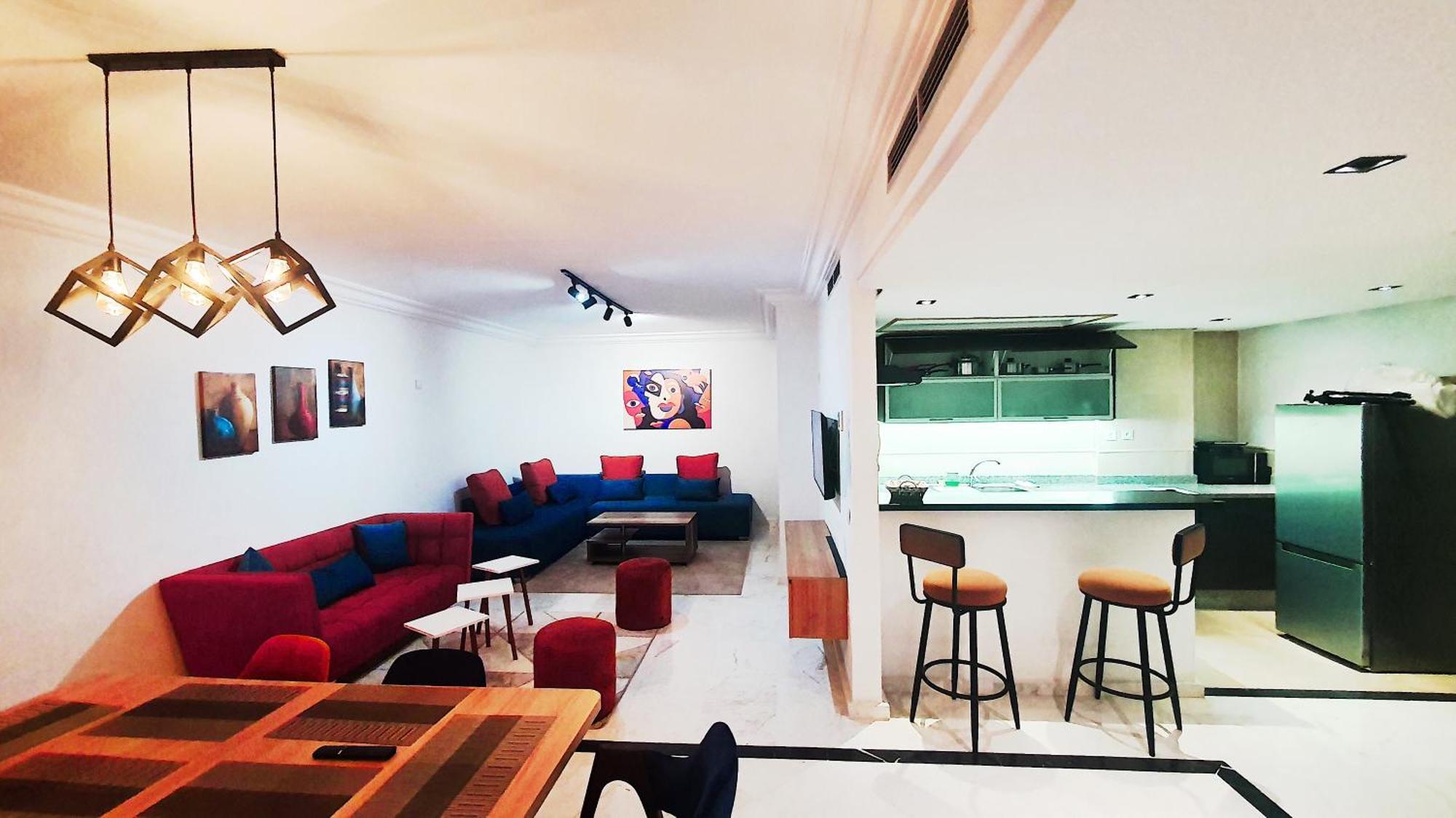 Holiday Apartments In Tanger Boulevard Bagian luar foto