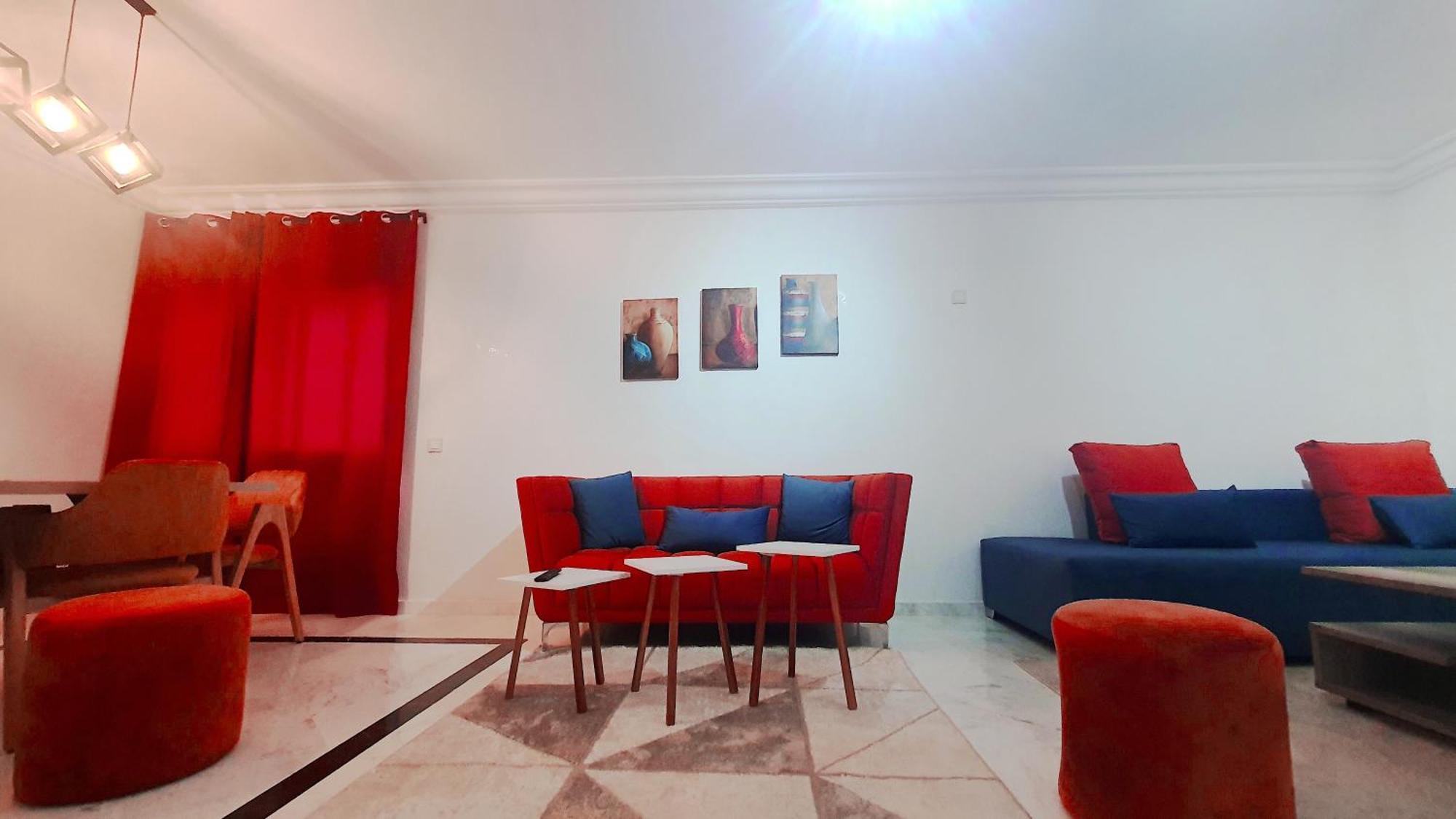 Holiday Apartments In Tanger Boulevard Bagian luar foto